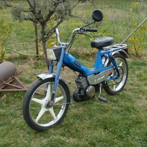 Motobécane bleue